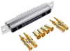 Combo D-Sub Conn, Rcpt, Dc-21Wa4, Panel; Product Range Norcomp - 62AJ7259 - Newark, An Avnet Company