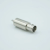 MHV Coaxial Feedthrough, 1 Pin, Grounded Shield, 0.495″ Dia SS Weld Adapter - A0058-1-W - MPF Products, INC.