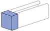 Channel/Strut End Cap -- P2860-10 VY