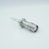 MS High Voltage Series, Multipin Feedthrough, 2 Pins, 12,000 Volts, 7.5 Amps per Pin, 0.05″ Moly Conductors, 1.33″ Conflat Flange - A3970-1-CF - MPF Products, INC.