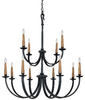 3992BI Large Chandeliers-Candle - 602911 - Capital Lighting, Inc.
