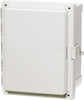 Enclosure, Hinged, Opaque, Screw Cover With Plastic Quick Release Latch -- ARCA-JIC AR865CHL - Image