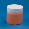 Straight Sided White or Natural Jars with Caps - 66027 - U.S. Plastic Corporation