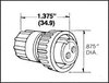 Circular Connector Receptacle Size 20, 8 Position Cable; Product Range Switchcraft/conxall - 89F4165 - Newark, An Avnet Company