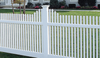 Picket Vinyl Fence - Manchester Concave - CertainTeed Corporation