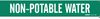 Self-Sticking Vinyl Pipe Marker - 7397-1 - Brady Corporation