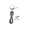 3G 6dBi Magnetic Mount Puck Antenna With RG174 Cable (L-3Mtr) + SMA Male St. Connector (80MM) - ET-WC6M-1L3-SMS80MM - Eteily Technologies India Pvt. Ltd.