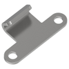 Toggle Style Draw Latch, Keeper, Steel, Zinc Plate, Bright chromate - TL-17-209-07 - Southco