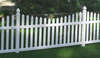 Picket Vinyl Fence - Danbury Concave - CertainTeed Corporation