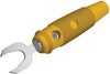 Conn, Banana, Plug, 30A, Solder, Yel; Gender Hirschmann Test And Measurement - 71AC1607 - Newark, An Avnet Company