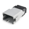 Amphenol Sine Systems AT04-12PA-SRGRY 12-Way AT Connector Receptacle with Strain Relief End cap, -- 39323