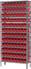 Shelving, Steel Shelving Kit, 12x36x79, 96 Bins - AS1279120R - Akro-Mils, Inc.