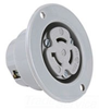Locking Flanged Receptacle Outlet -- 614 - Image