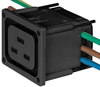 Iec Outlet J, 16A, 250Vac, Idc, Panel; Iec Connector Type Schurter - 74AC6066 - Newark, An Avnet Company