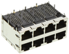 Rj45 Connector, Jack, 8P8C, Tht; Modular Connector Type Pulse Electronics - 60AC3139 - Newark, An Avnet Company