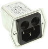Power Entry Module, Standard, 8A, 125Vac; Connector Type Schurter - 32M7601 - Newark, An Avnet Company