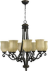 6078-8-95 Mid. Chandeliers-Glass Up - 499618 - Capital Lighting, Inc.