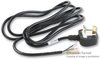 Power Cord, Bs1363/a, 2.5M, 10A, Black; Connector Type A Volex - 93K3130 - Newark, An Avnet Company