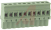 Plug, Terminal Block; 12 A; 250 V; 5.08mm; 24 AWG/kcmil (Min.); 10; Screw; PA - 70054880 - Allied Electronics, Inc.