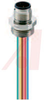 Connector, M12 Micro, Receptacle, Female, 5 Pole, 0.5 Meter Cable, 600000197 - 70051090 - Allied Electronics, Inc.