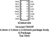 Low Skew,1-to-4,LVCMOS/LVTTL-to-LVDS Fanout Buffer - 854105AGILFT - Integrated Device Technology
