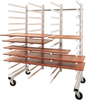Transport trolley HW, stackable for space-saving storage HW-680x1380-R4/12-96 -- 15.02.01.00069 - Image