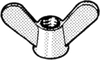 PLASTIVIS Wing Nuts