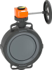 Valves - Plastic-Valves - butterfly-Valves - double-eccentric -- 161567042 - Image