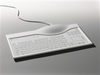 Keywi MediBoard Medical Keyboard with Touchpad- White -- 678-021-04 - Image