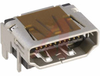 HDMI (High-Definition Multimedia Interface) Connector; No Flange;Through hole - 70084303 - Allied Electronics, Inc.
