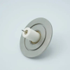 Power Feedthrough with 8′ HVL Connector/Cable, 40 KV, 1 Pin, 2.95″ QF / KF Flange - A2606-2-QF - MPF Products, INC.