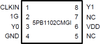 1.8V to 3.3V 1:2 LVCMOS High Performance Clock Buffer -- 5PB1102PGGI - Image