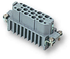 Heavy Duty Connector Insert, 64+Pe, Less Contacts, Han D Series, 65, 4, Receptacle, Signal, 24B Rohs Compliant Harting - 09WX9723 - Newark, An Avnet Company