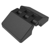 Butt Hinge, 48 mm size, with Threaded and Stud Mount, Polyamide, Black -- EH-DHIF-7048-SI - Image