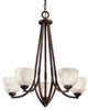 685-14 5 Light Chandelier - 685-14 - Minka Group