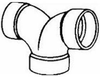 PVC DWV 90 Elbow - 434175 - Bow Plastics Ltd.