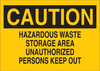 Brady B-401 Polystyrene Rectangle Yellow Chemical, Biohazard, Hazardous & Flammable Material Sign - 10 in Width x 7 in Height - 22709 - 754476-22709 - R. S. Hughes Company, Inc.