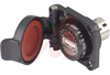 connector,metal circular,snap cap panelrecept,metal insert,usb 2.0 type a,nicke - 70026510 - Allied Electronics, Inc.