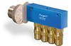 Motor Operated PurgeX for Liquid, 4 Feeds, 1 RPM, 24VDC, Bracket - B3473-B4B024D01 - Oil-Rite Corp.