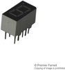 7-Segment Led Display, 1, 9.1 Mm, Red, Common Cathode, 7.5 Mcd, 20 Ma Rohs Compliant Broadcom - 58Y4760 - Newark, An Avnet Company