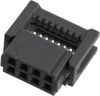 Wtb Conn, Rcpt, 8Pos, 2Row, 2.54Mm; Idc Connector Type 3M - 56T0186 - Newark, An Avnet Company
