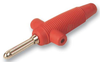 Test Plug, Red, Buela; Gender Hirschmann Test And Measurement - 89K9672 - Newark, An Avnet Company