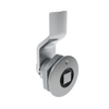 Quarter-Turn Cam Latch, 8 mm Square, 2mm  Grip, Sealed, Zinc Alloy, Chrome Plated, Bright - E5-1-051-021 - Southco