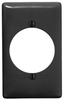 Standard Wall Plate - NP724BK - Hubbell Incorporated