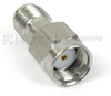 SMA Female (Jack) to RP SMA Male (Plug) Adapter, High Temp, 1.25 VSWR - SM4973 - Fairview Microwave Inc.