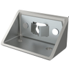 Fast Lead Receptacle, Medium Size, Side Mount Steel, Zinc Plate, Bright chromate, plus sealer - 17-90-101-10 - Southco