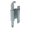 Removable Concealed Hinge, Concealed Assembly, Slot 8x5.5mm, Steel, Blue Zinc - F6-DHIM-6020 - Southco