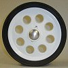 75mm BLACK SMOOTH TY. BLACK 808 CT. QUICK RELEASE -- ATV8651 - Image