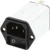 Power Entry Module, Plug, 6A; Connector Type Schurter - 84K0203 - Newark, An Avnet Company