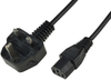 Power Cord, Iec C13-Uk Plug, 11Ft, 1.8A; Connector Type A Scs - 66Y9053 - Newark, An Avnet Company